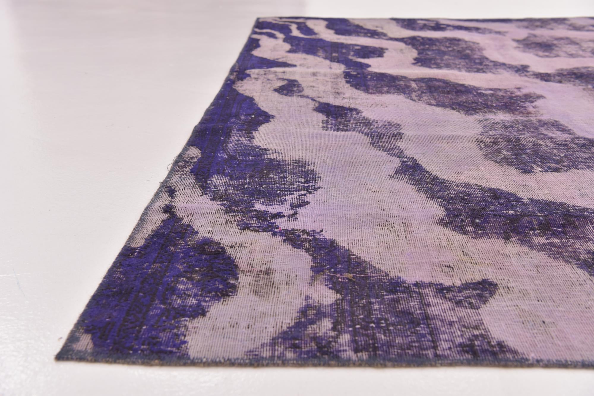 7' x 9' Hand Knotted Ultra Vintage Persian Wool Rug