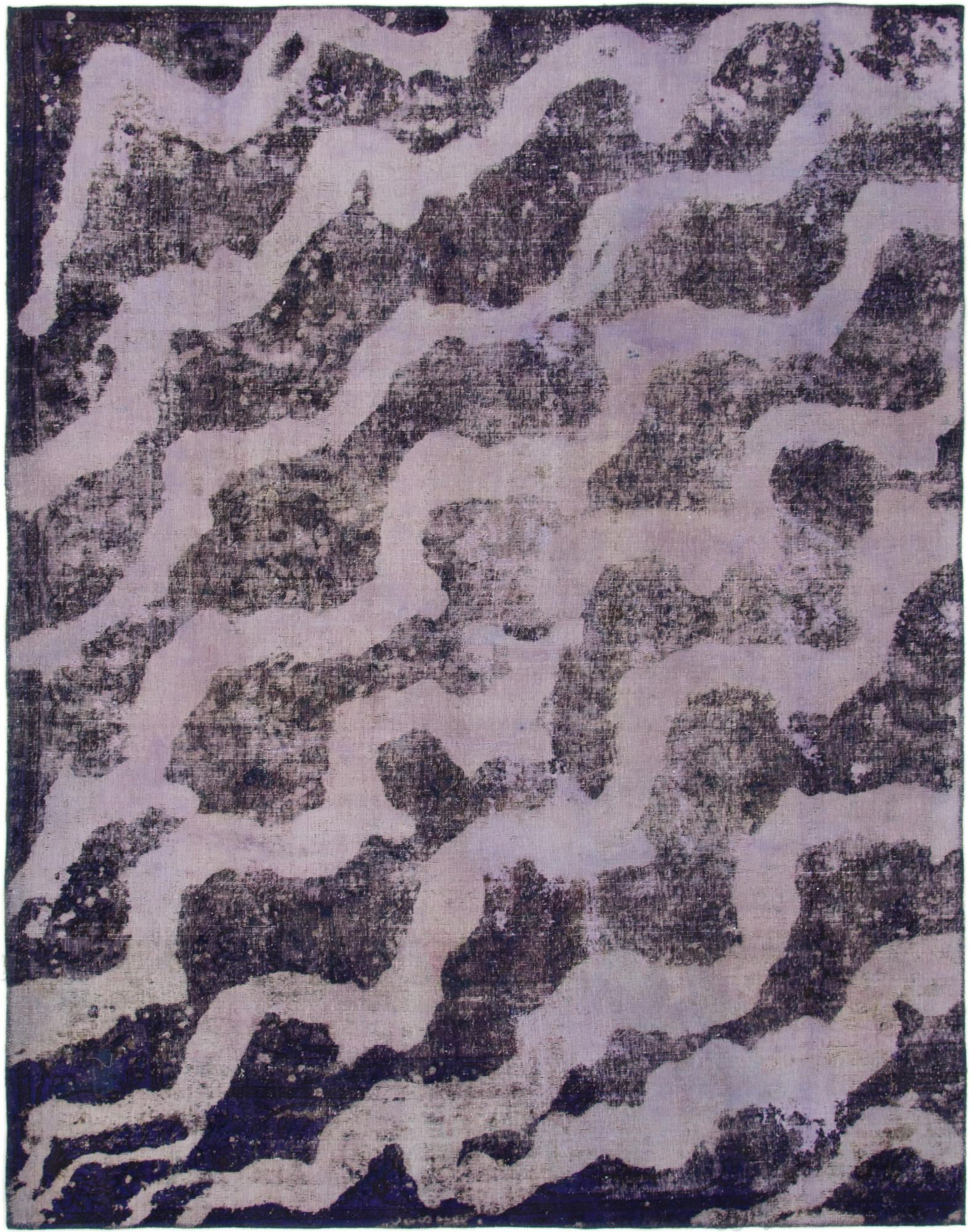 7' x 9' Hand Knotted Ultra Vintage Persian Wool Rug