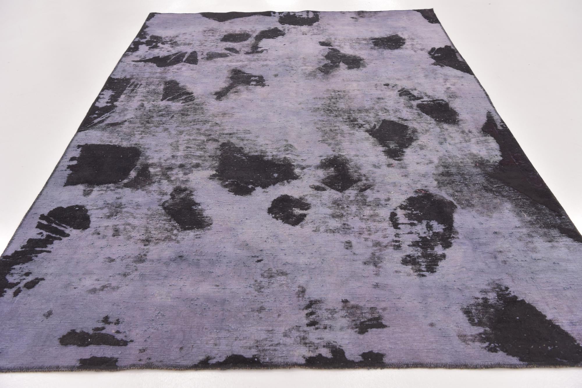 6' 4 x 9' 2 Hand Knotted Ultra Vintage Persian Wool Rug