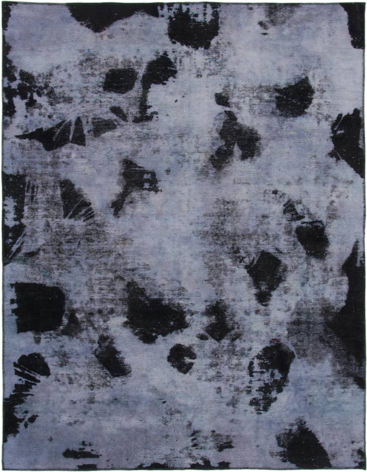 Detail image of 6' 4 x 9' 2 Hand Knotted Ultra Vintage Persian Wool Rug