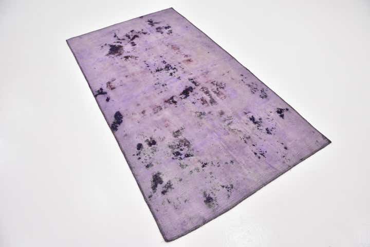 3' 8 x 6' 8 Hand Knotted Ultra Vintage Persian Wool Rug