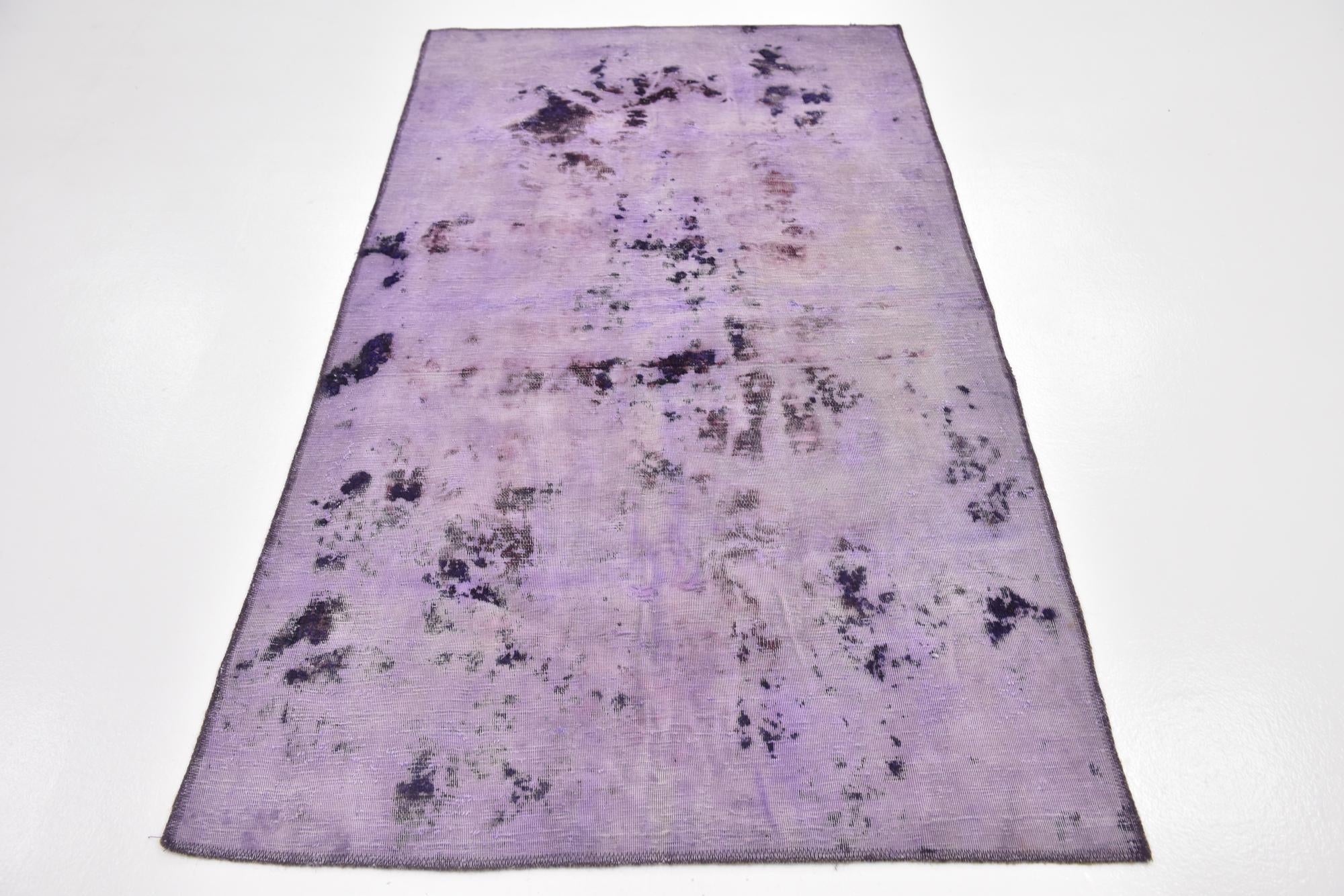 3' 8 x 6' 8 Hand Knotted Ultra Vintage Persian Wool Rug