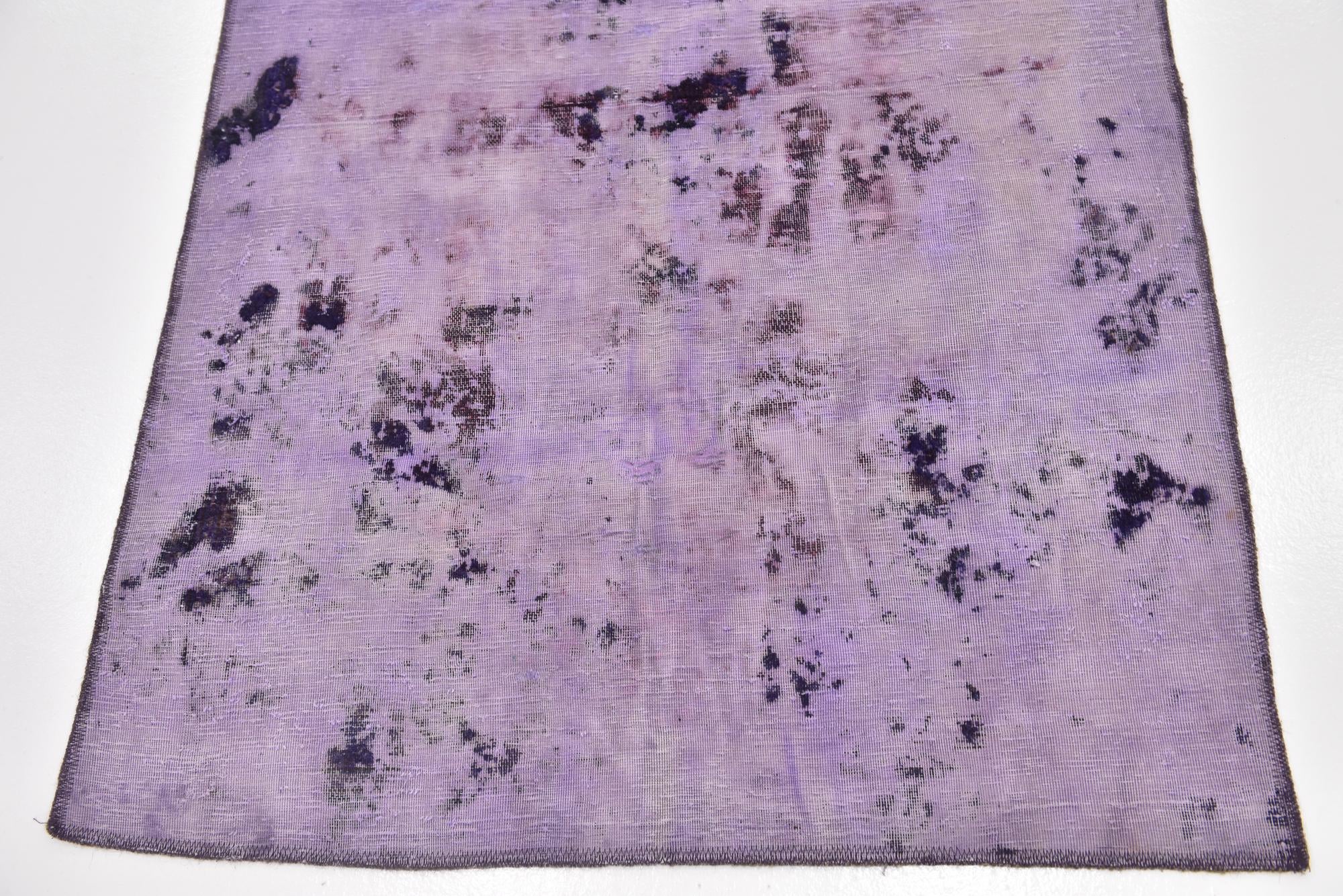 3' 8 x 6' 8 Hand Knotted Ultra Vintage Persian Wool Rug