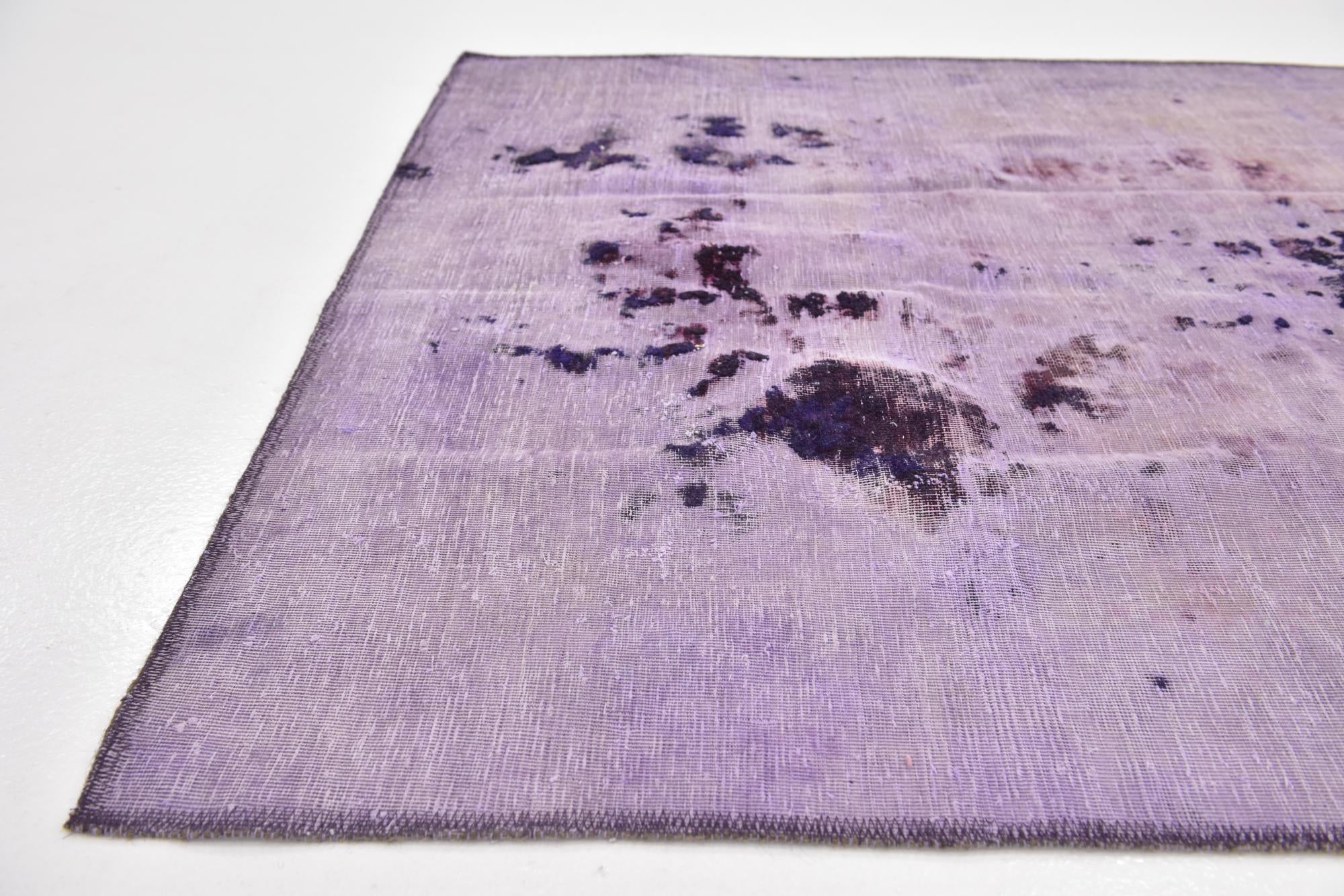 3' 8 x 6' 8 Hand Knotted Ultra Vintage Persian Wool Rug