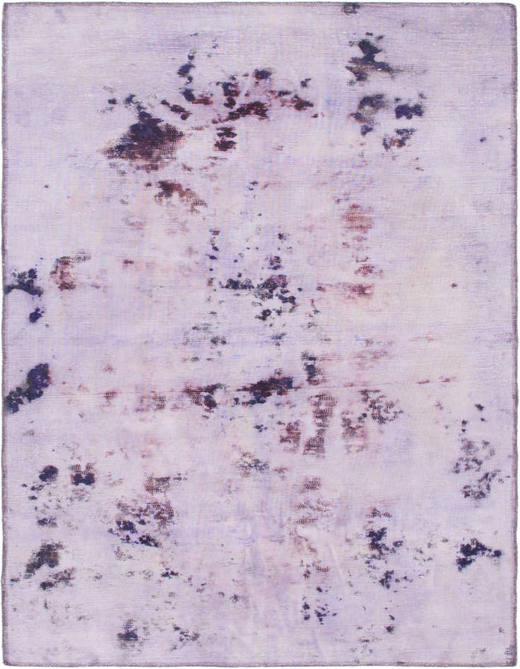 Detail image of 3' 8 x 6' 8 Hand Knotted Ultra Vintage Persian Wool Rug