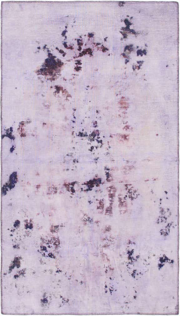 3' 8 x 6' 8 Hand Knotted Ultra Vintage Persian Wool Rug