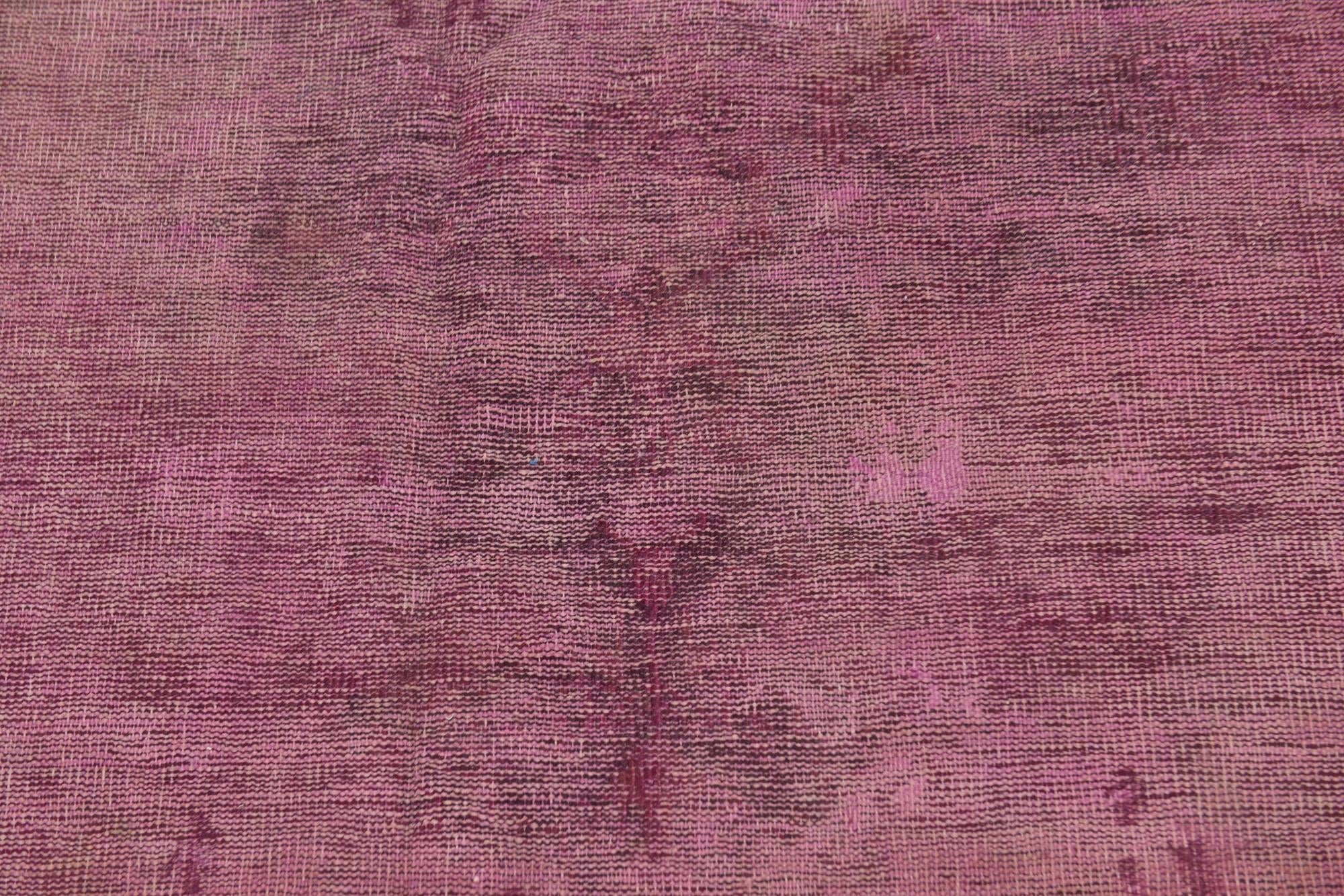4' 2 x 6' 4 Hand Knotted Ultra Vintage Persian Wool Rug