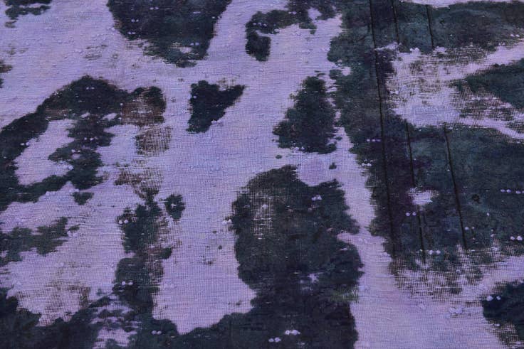 Detail image of 5' x 6' 7 Hand Knotted Ultra Vintage Persian Wool Rug