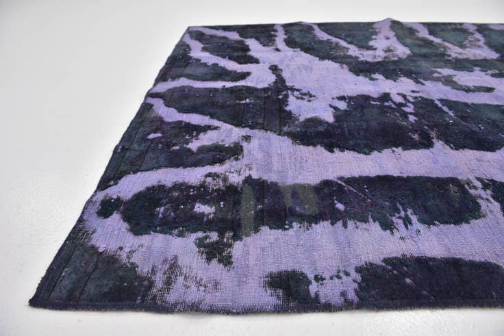 Detail image of 5' x 6' 7 Hand Knotted Ultra Vintage Persian Wool Rug