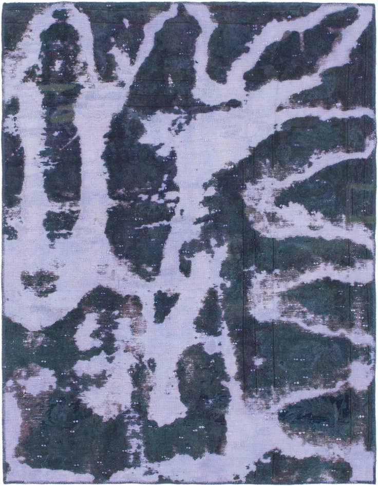 Detail image of 5' x 6' 7 Hand Knotted Ultra Vintage Persian Wool Rug