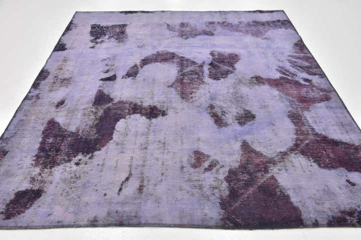 6' 5 x 7' 7 Hand Knotted Ultra Vintage Persian Wool Rug