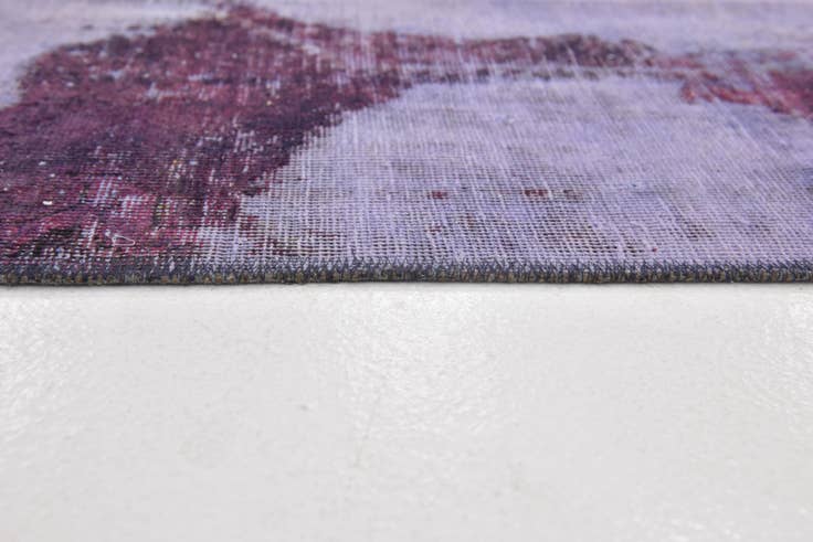 Detail image of 6' 5 x 7' 7 Hand Knotted Ultra Vintage Persian Wool Rug