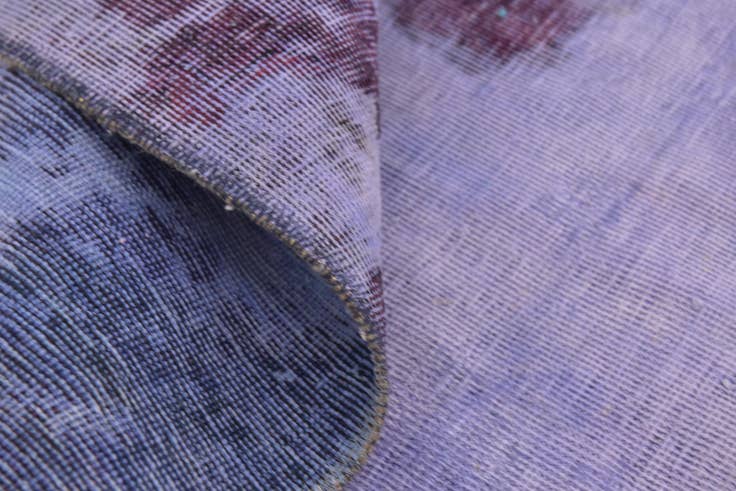 Detail image of 6' 5 x 7' 7 Hand Knotted Ultra Vintage Persian Wool Rug