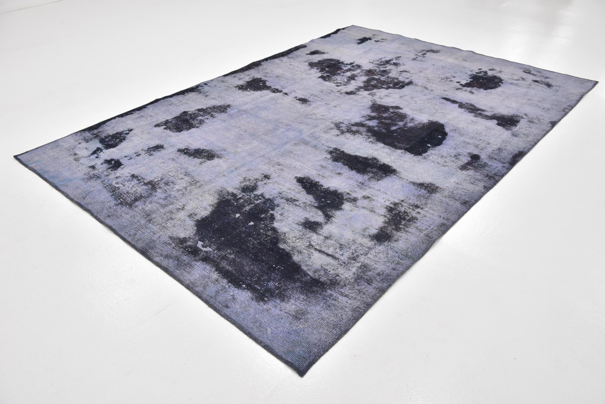 6' 5 x 9' 3 Hand Knotted Ultra Vintage Persian Wool Rug