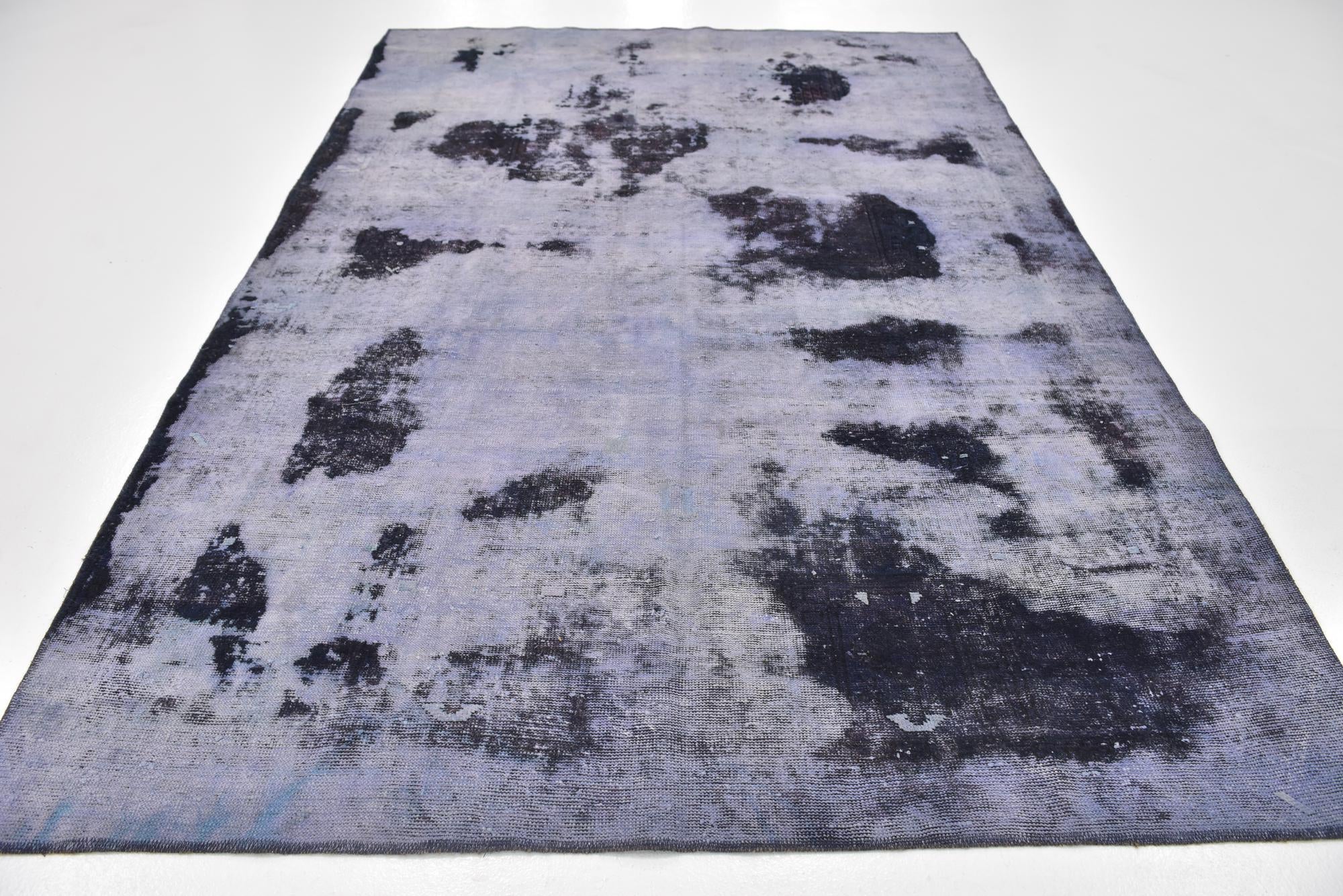6' 5 x 9' 3 Hand Knotted Ultra Vintage Persian Wool Rug