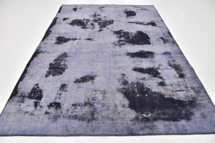 6' 5 x 9' 3 Hand Knotted Ultra Vintage Persian Wool Rug