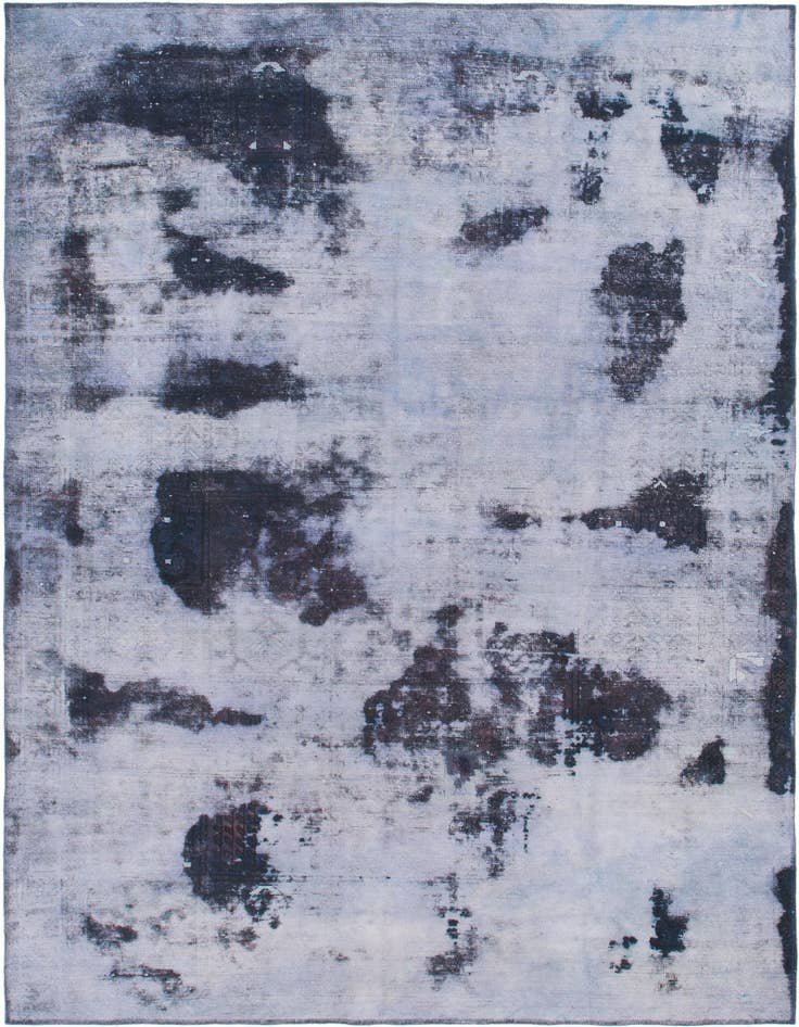 Detail image of 6' 5 x 9' 3 Hand Knotted Ultra Vintage Persian Wool Rug