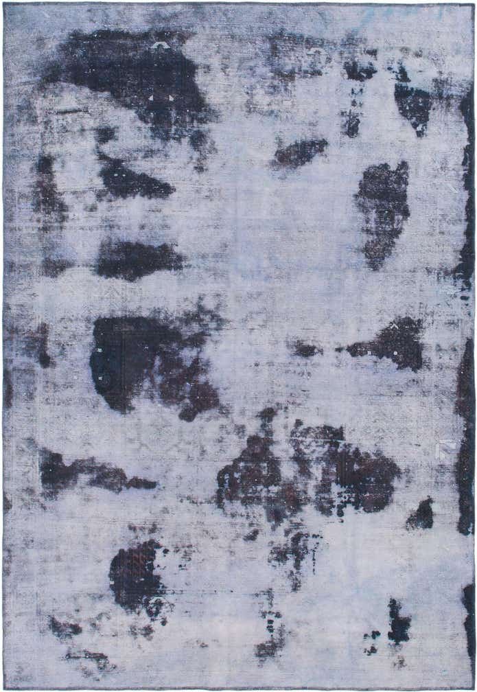 6' 5 x 9' 3 Hand Knotted Ultra Vintage Persian Wool Rug