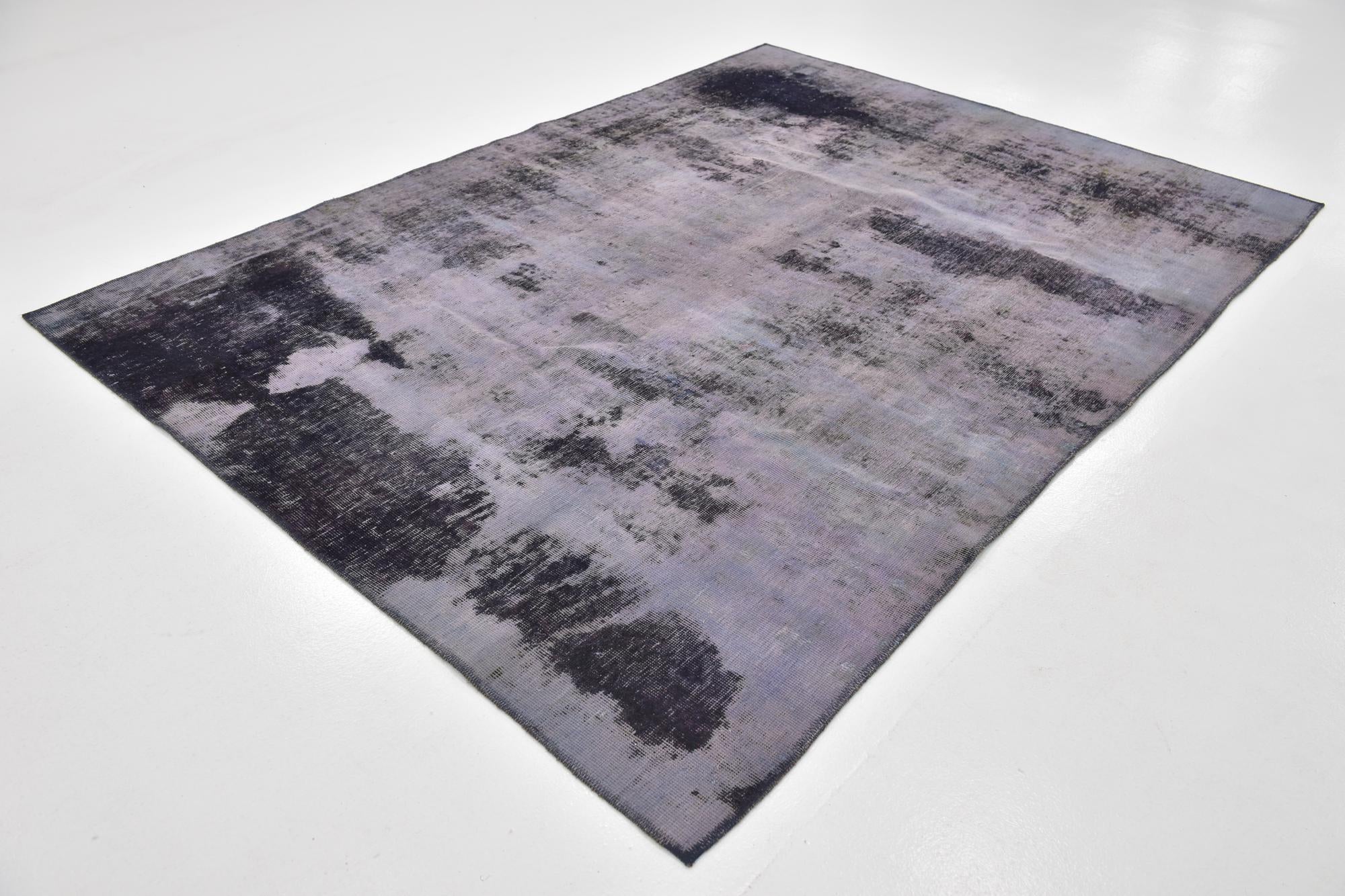 6' 3 x 8' 7 Hand Knotted Ultra Vintage Persian Wool Rug