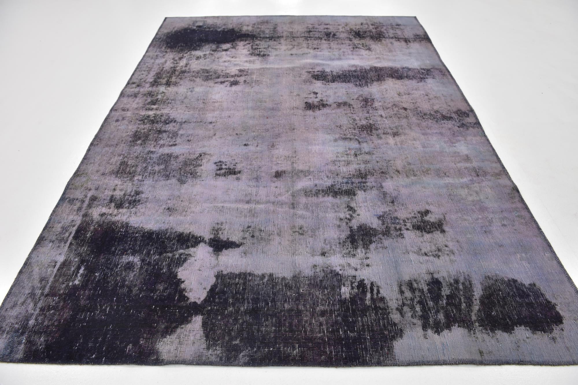 6' 3 x 8' 7 Hand Knotted Ultra Vintage Persian Wool Rug