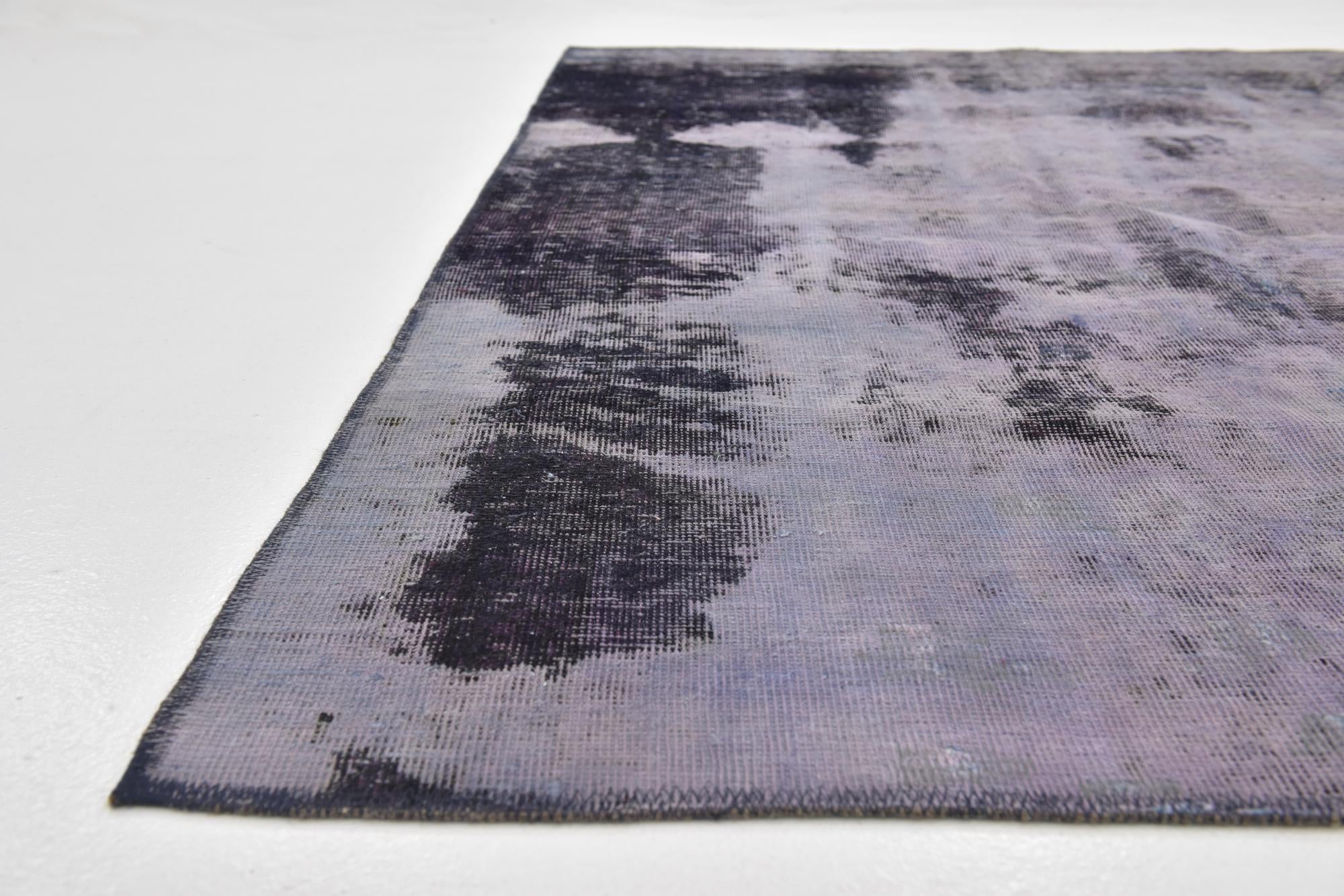 6' 3 x 8' 7 Hand Knotted Ultra Vintage Persian Wool Rug