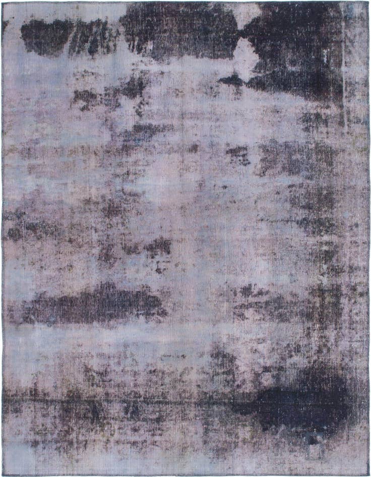 Detail image of 6' 3 x 8' 7 Hand Knotted Ultra Vintage Persian Wool Rug