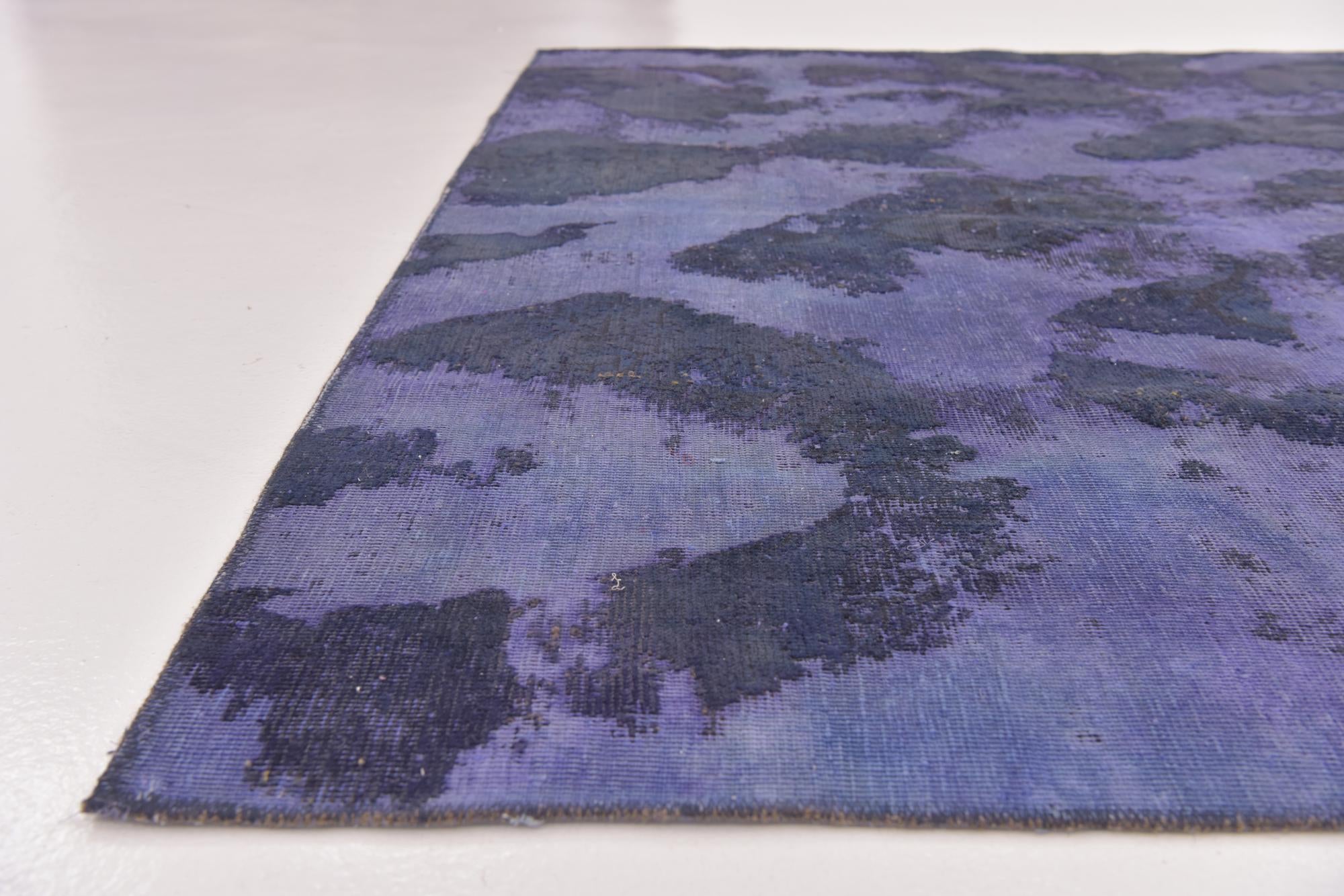 6' 5 x 9' Hand Knotted Ultra Vintage Persian Wool Rug
