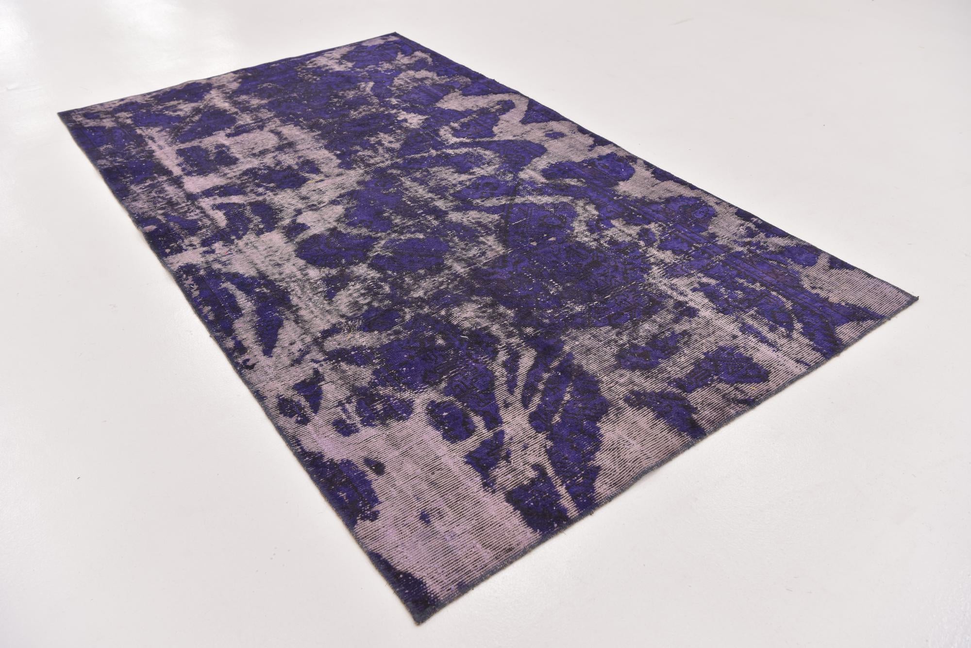 4' 10 x 8' 5 Hand Knotted Ultra Vintage Persian Wool Rug