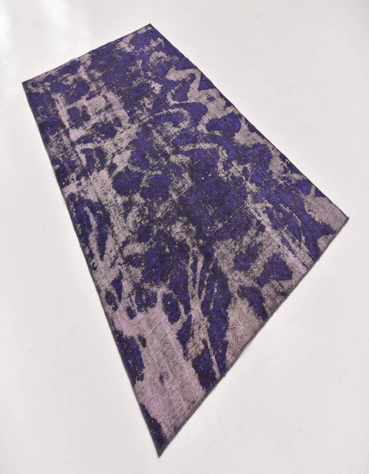 Detail image of 4' 10 x 8' 5  Hand Knotted Ultra Vintage Persian Wool Rug