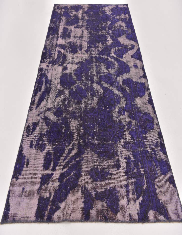 Detail image of 4' 10 x 8' 5  Hand Knotted Ultra Vintage Persian Wool Rug