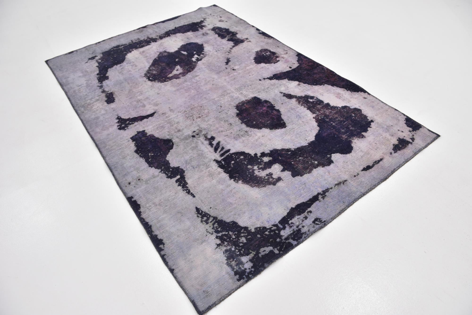 5' 3 x 7' 8 Hand Knotted Ultra Vintage Persian Wool Rug