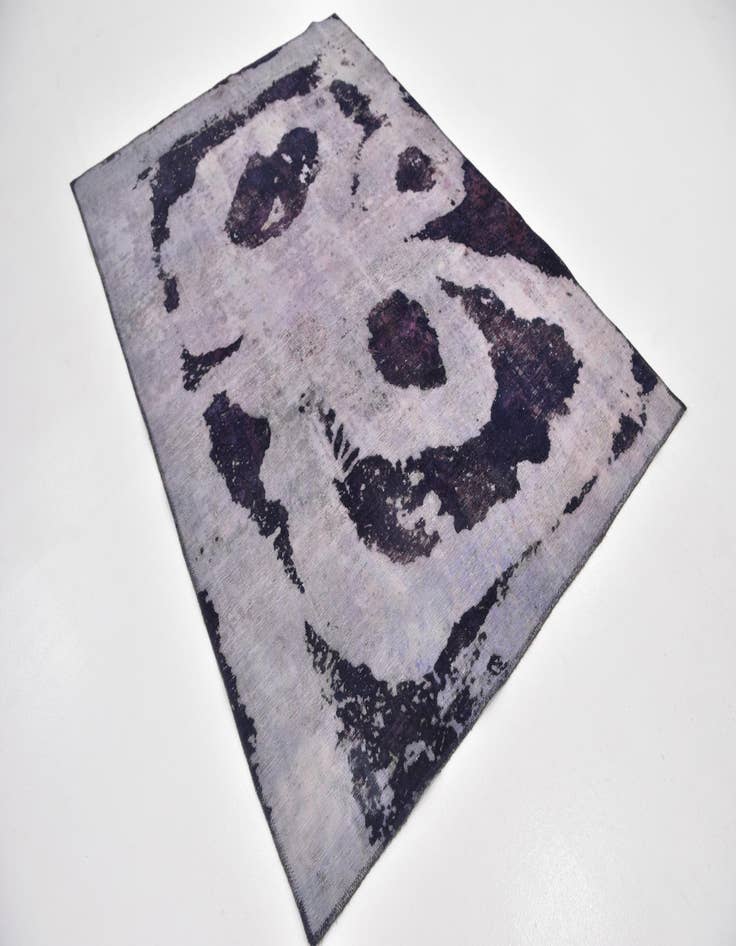 Detail image of 5' 3 x 7' 8  Hand Knotted Ultra Vintage Persian Wool Rug