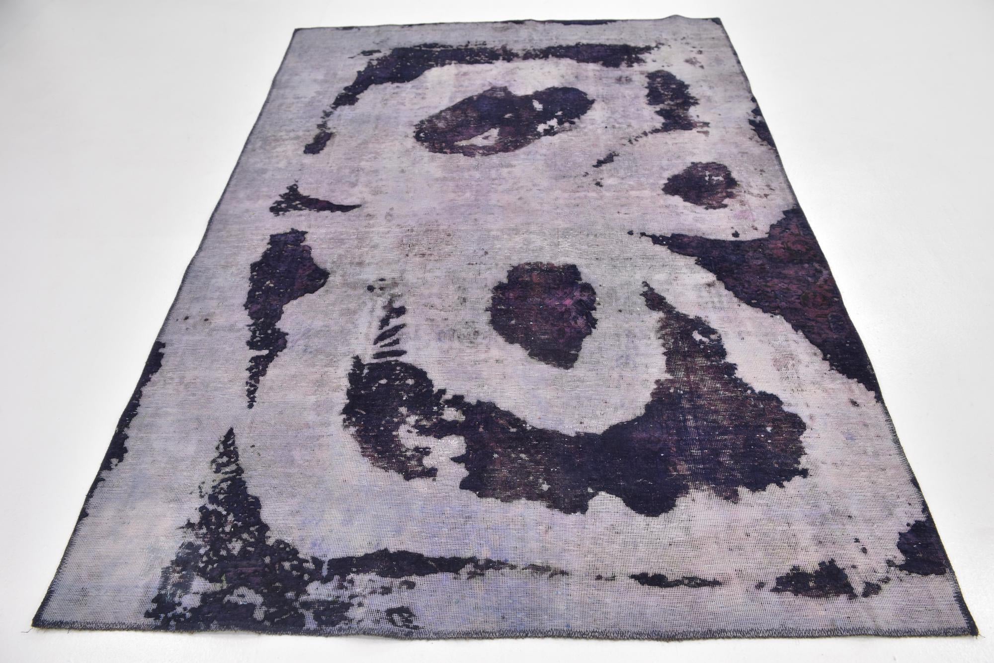 5' 3 x 7' 8 Hand Knotted Ultra Vintage Persian Wool Rug