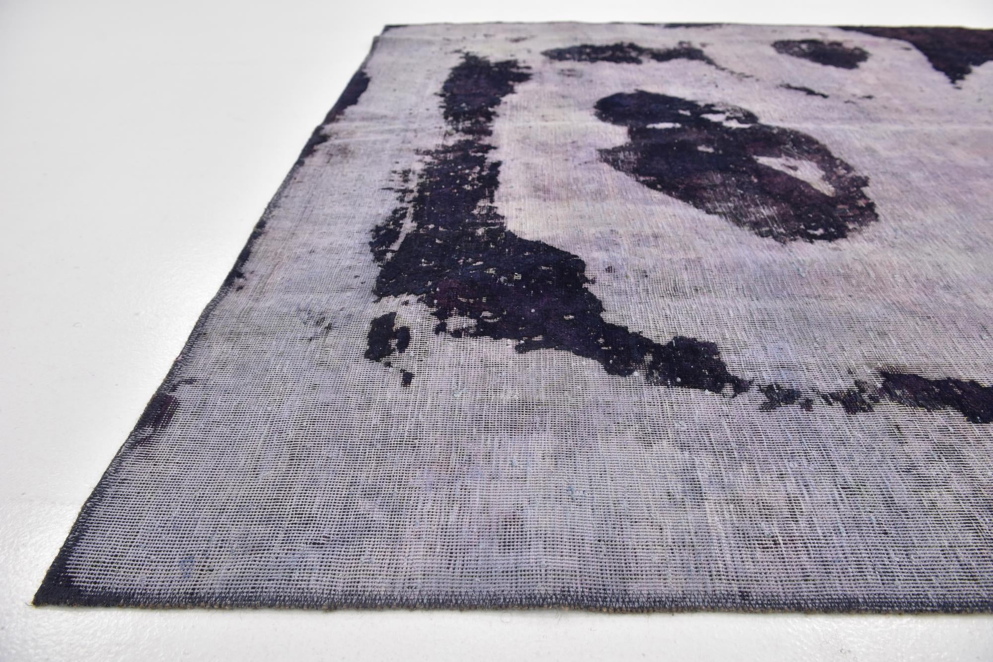 5' 3 x 7' 8 Hand Knotted Ultra Vintage Persian Wool Rug