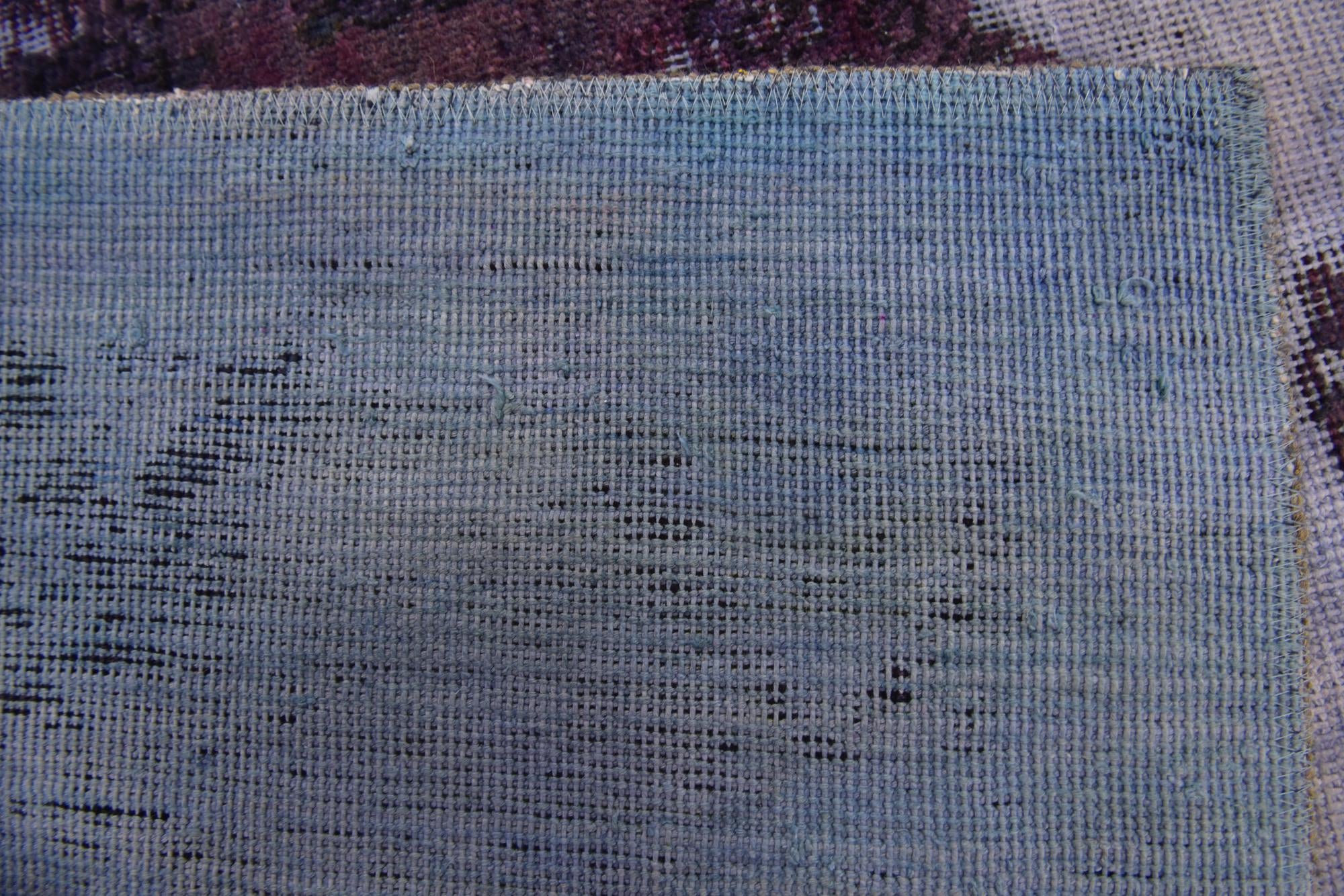 5' 5 x 6' 10 Hand Knotted Ultra Vintage Persian Wool Rug