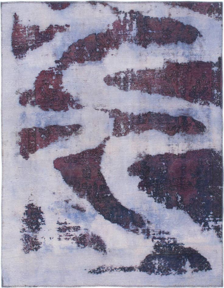 Detail image of 5' 5 x 6' 10 Hand Knotted Ultra Vintage Persian Wool Rug