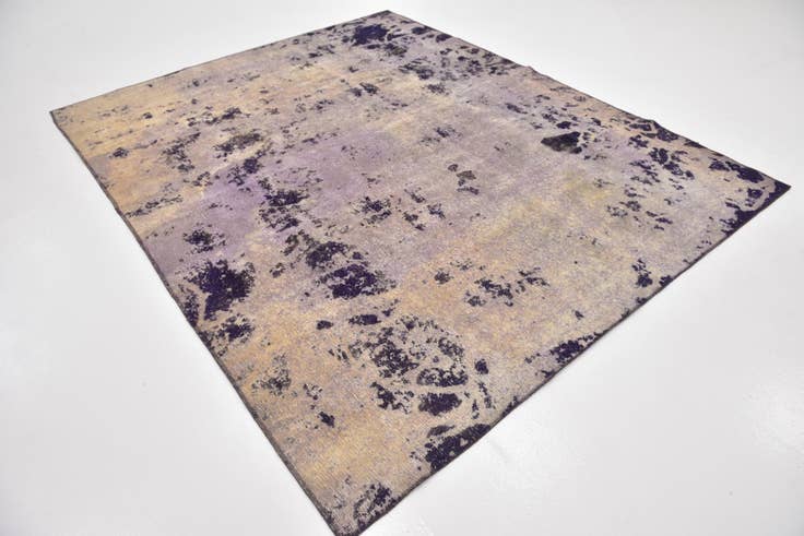 Detail image of 7' 3 x 8' 9 Hand Knotted Ultra Vintage Persian Wool Rug