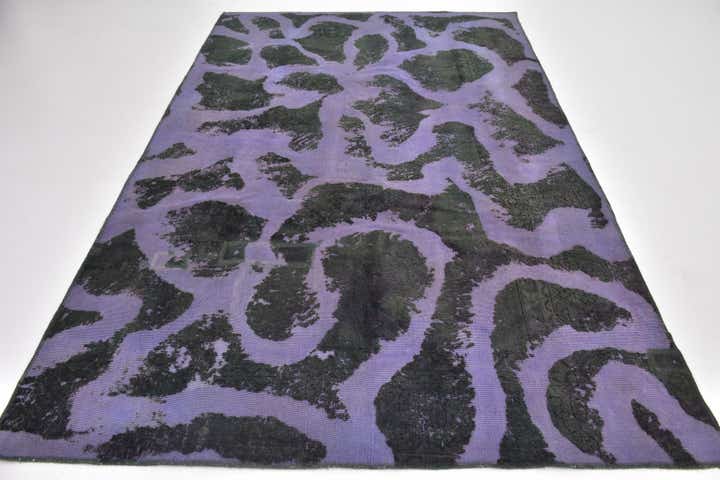 6' 2 x 9' 4 Hand Knotted Ultra Vintage Persian Wool Rug
