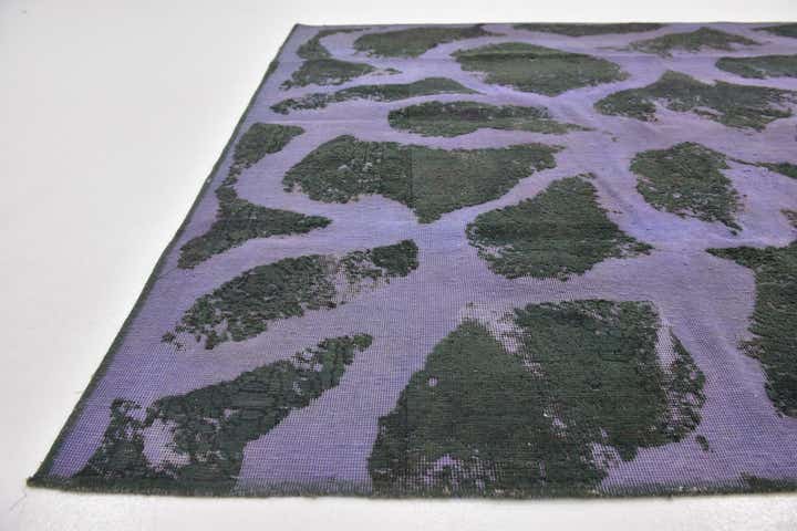 6' 2 x 9' 4 Hand Knotted Ultra Vintage Persian Wool Rug