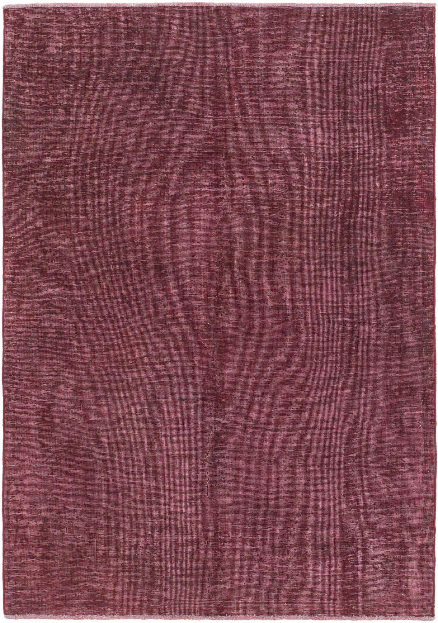 4' 5 x 6' 3 Hand Knotted Ultra Vintage Persian Wool Rug