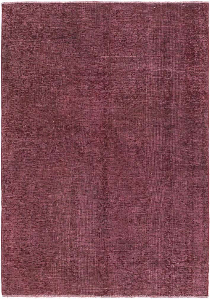 4' 5 x 6' 3 Hand Knotted Ultra Vintage Persian Wool Rug