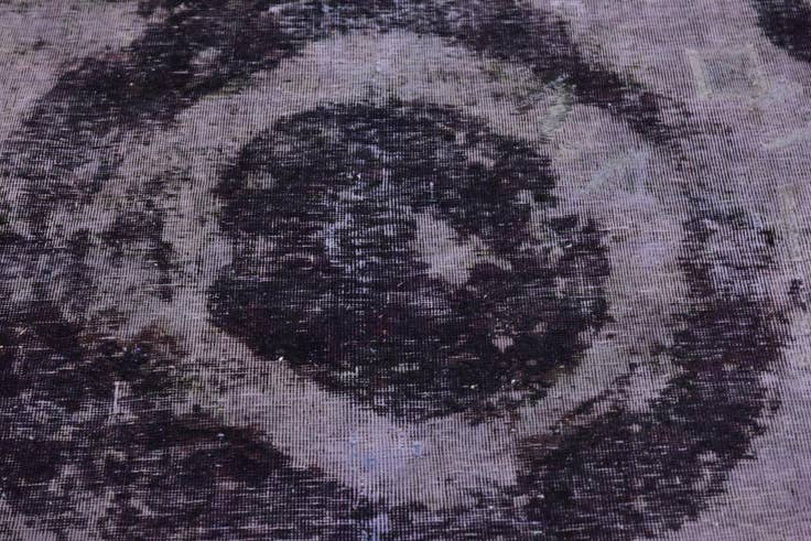 Detail image of 9' 2 x 10' 9 Hand Knotted Ultra Vintage Persian Wool Rug