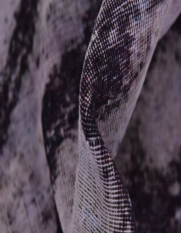 Detail image of 9' 2 x 10' 9  Hand Knotted Ultra Vintage Persian Wool Rug