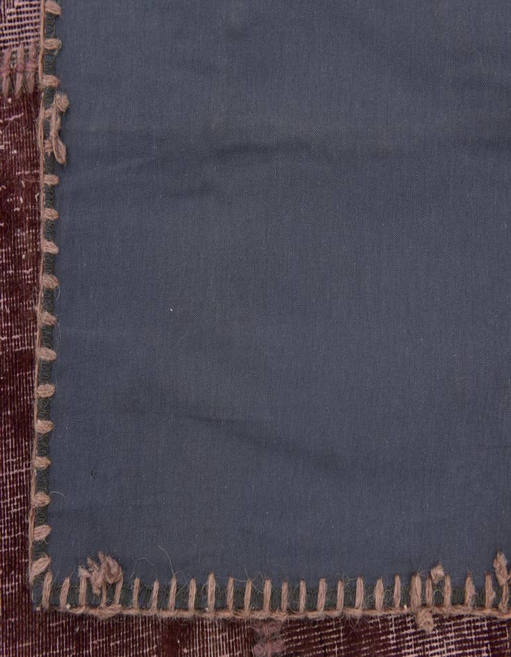 Detail image of 5' 10 x 8' 4  Hand Knotted Ultra Vintage Persian Wool Rug