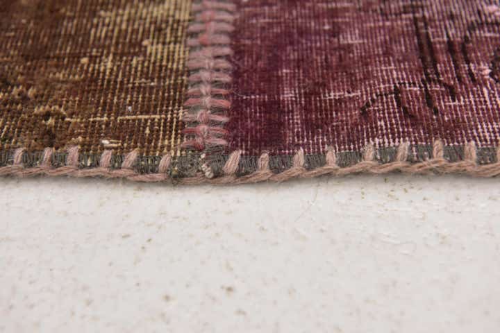 5' 10 x 8' 4 Hand Knotted Ultra Vintage Persian Wool Rug