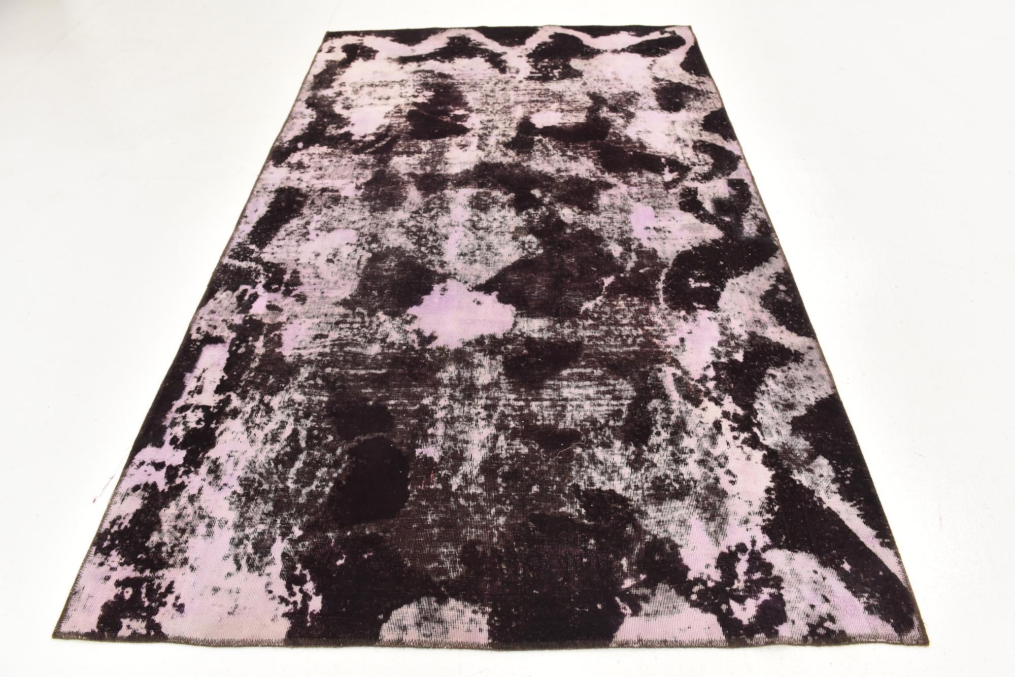 5' 3 x 8' 6 Hand Knotted Ultra Vintage Persian Wool Rug