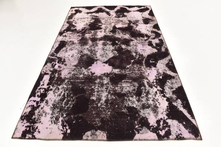 Detail image of 5' 3 x 8' 6 Hand Knotted Ultra Vintage Persian Wool Rug