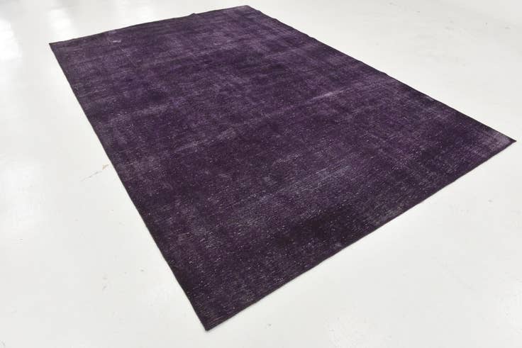 Detail image of 7' 3 x 10' 9 Hand Knotted Ultra Vintage Persian Wool Rug