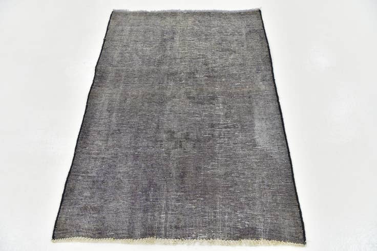 Detail image of 3' 3 x 4' 8 Hand Knotted Ultra Vintage Persian Wool Rug