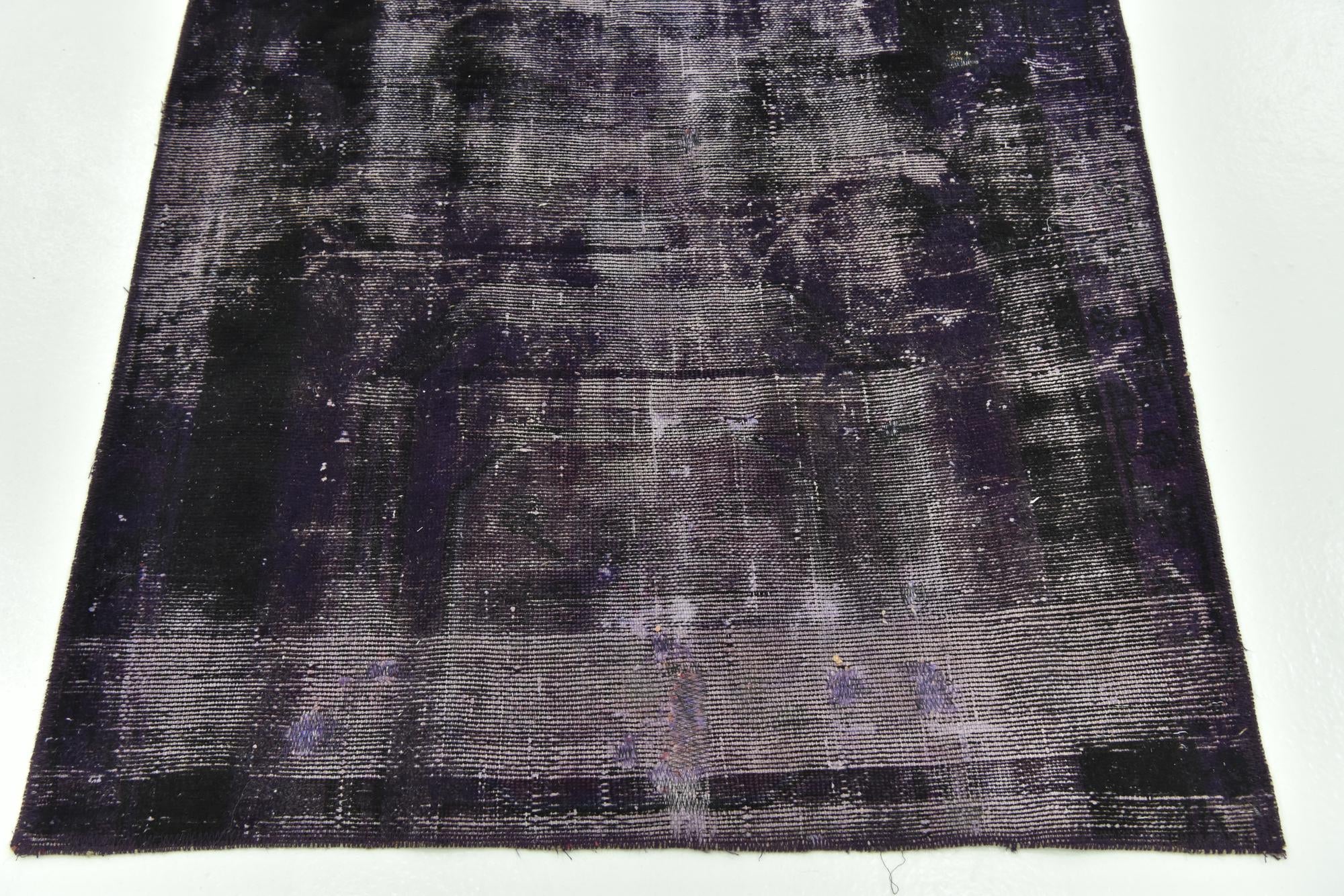 3' 4 x 5' Hand Knotted Ultra Vintage Persian Wool Rug